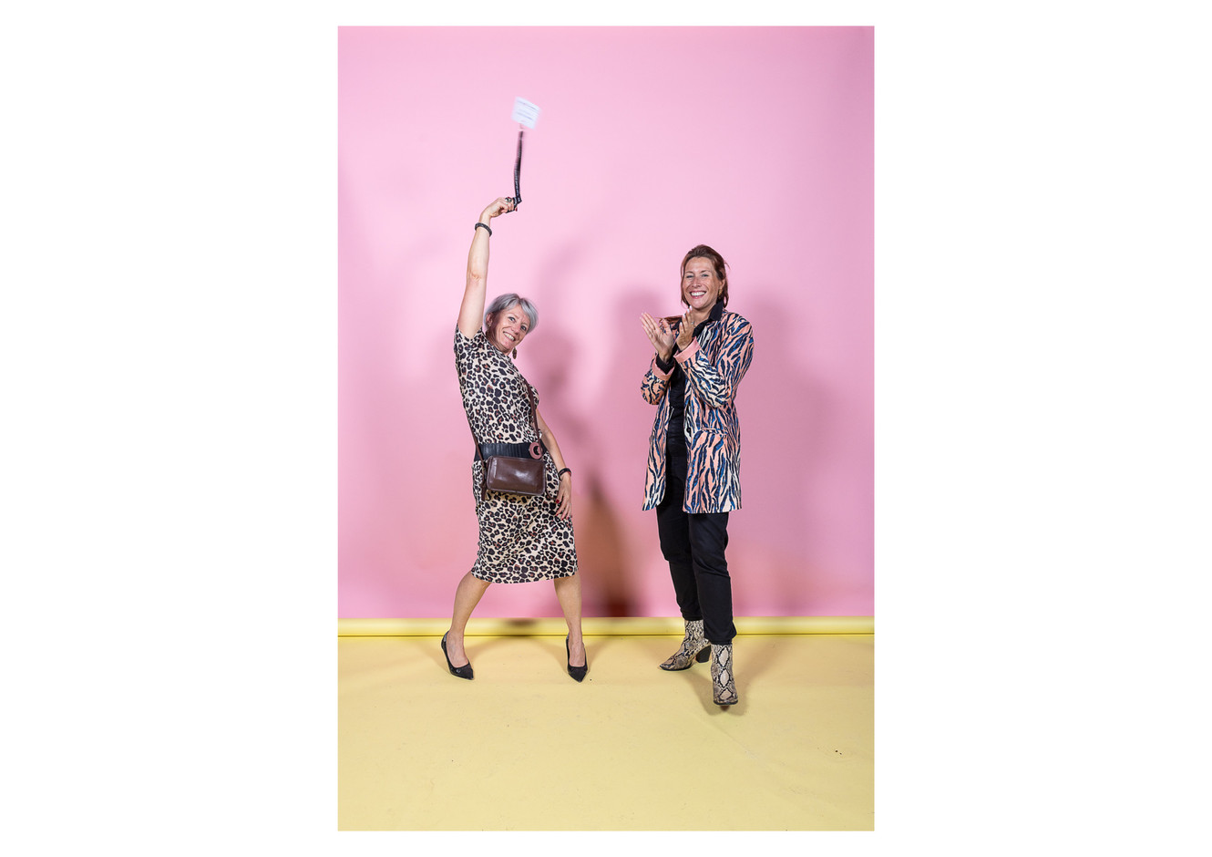 Virginie Ducommun (Campus Contern) and Stéphanie Kitoskis (Paperjam Club). Photo: Eva Krins/Maison Moderne