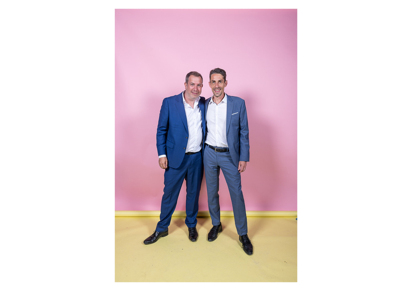 Alain Uhres (Spuerkeess) on the left. Photo: Eva Krins/Maison Moderne