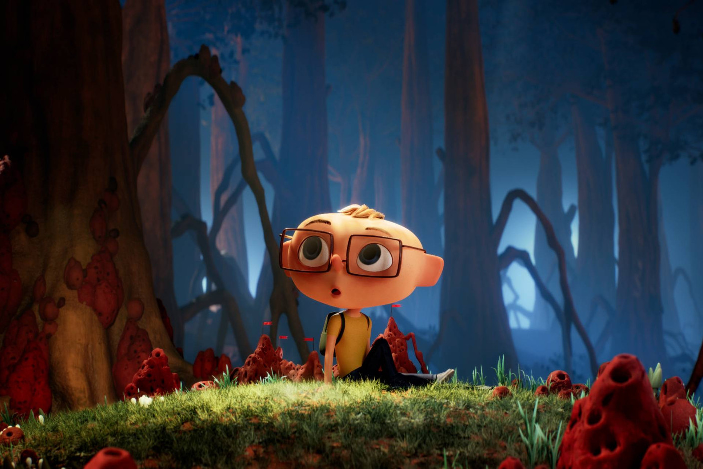 On the way, Angelo has to fight the forest ants. Illustration: Jesuisbiencontent, Gaoshan Pictures, Zeilt Productions