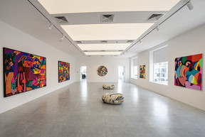 Vue de l’espace intérieur de la galerie à Dubaï. ((Photo:Zidoun Bossuyt Gallery))
