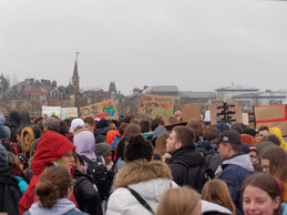  These photos were taken at the YFC strike on 15.03.2019. Photo: Marks Polakovs