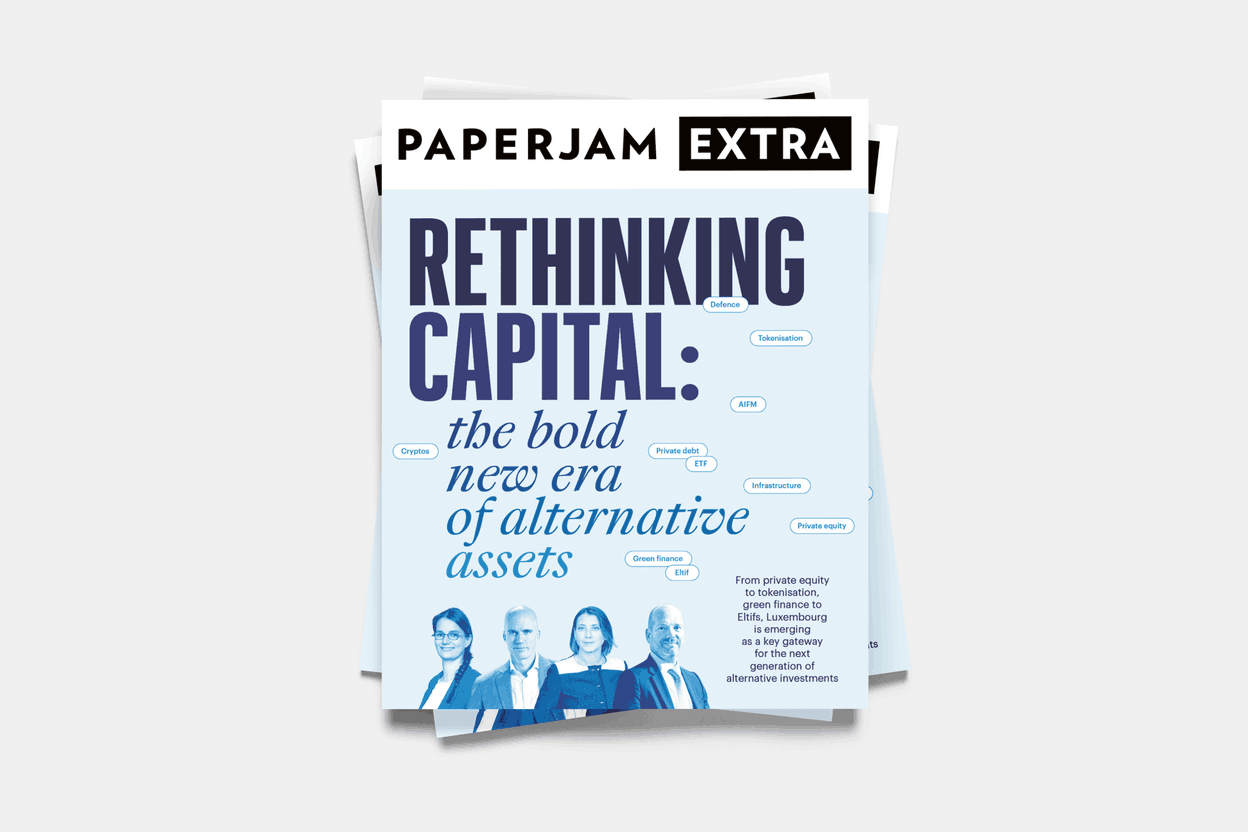 The alternative investments supplement accompanies Paperjam’s July magazine.  Image: Maison Moderne