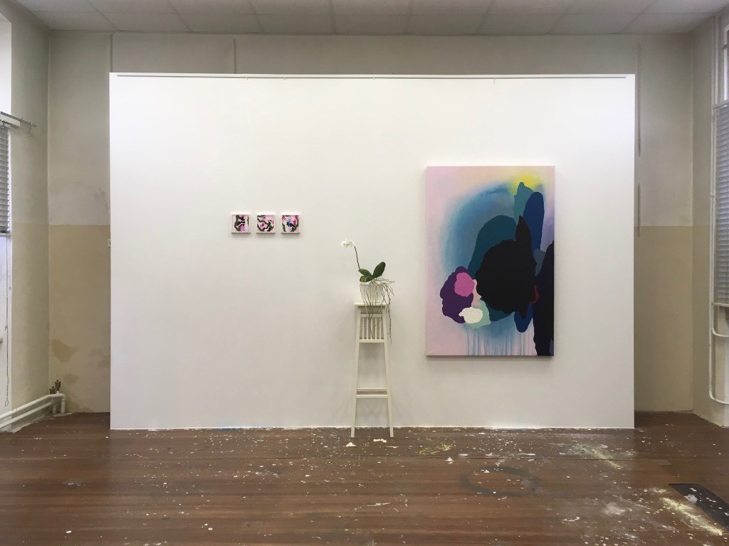 Paintings by Jeanette Bremin (the above, for example) and other artworks will be exhibited on Saturday and Sunday afternoon.  Photo: Semaphore Art Studios website