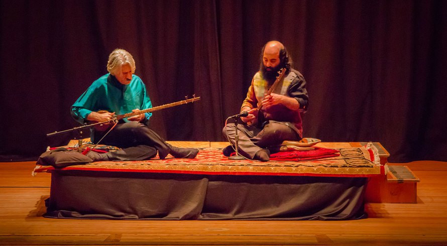 The art of Persian music Photo: Kayhan Kalhor and Kiya Tabassian 