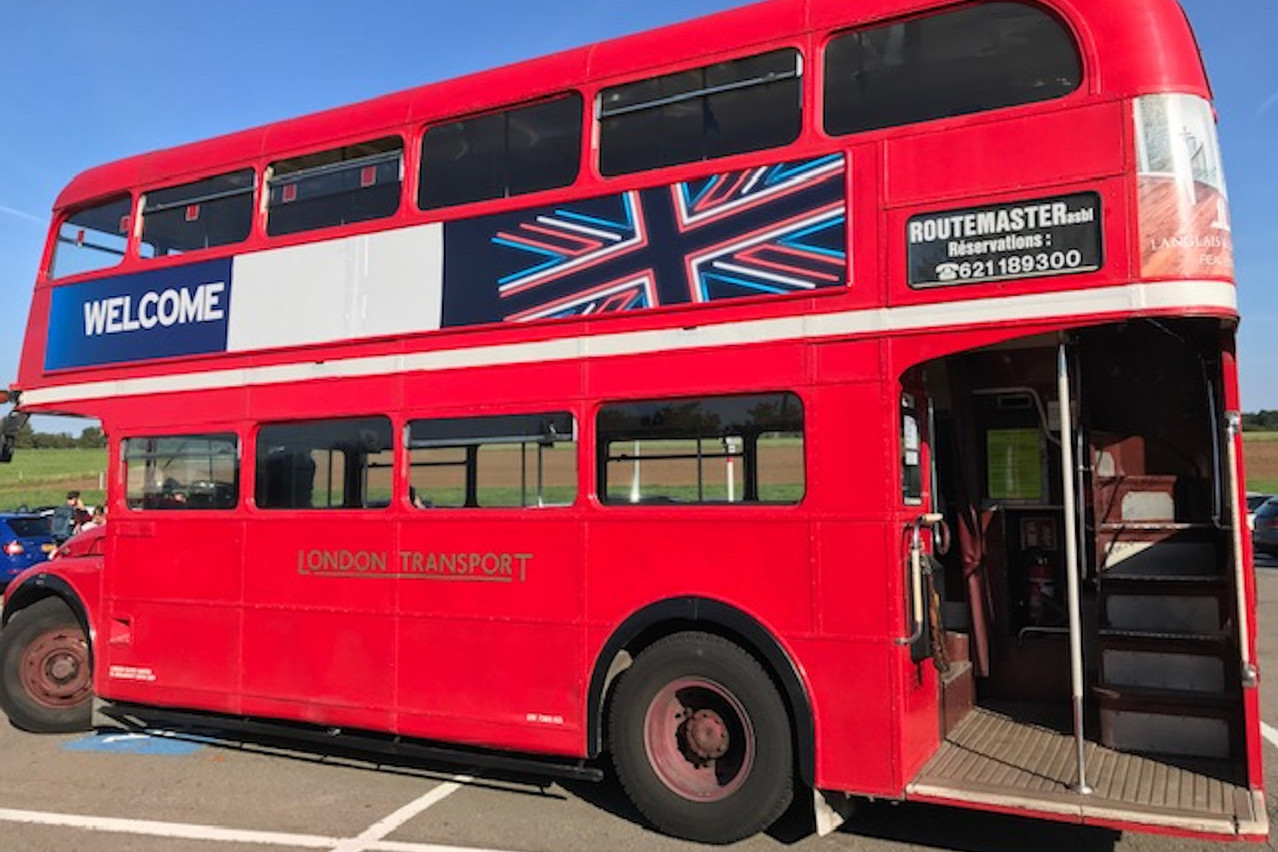 A double decker bus will ferry shoppers between the Glacis and Kirchberg, where the British Ladies Club of Luxembourg holds its annual car boot sale. BLC