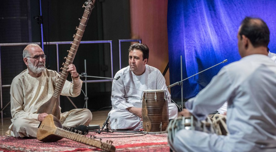 The Safar Ensemble plays traditional music from Afghanistan Photo: Maik Schuck