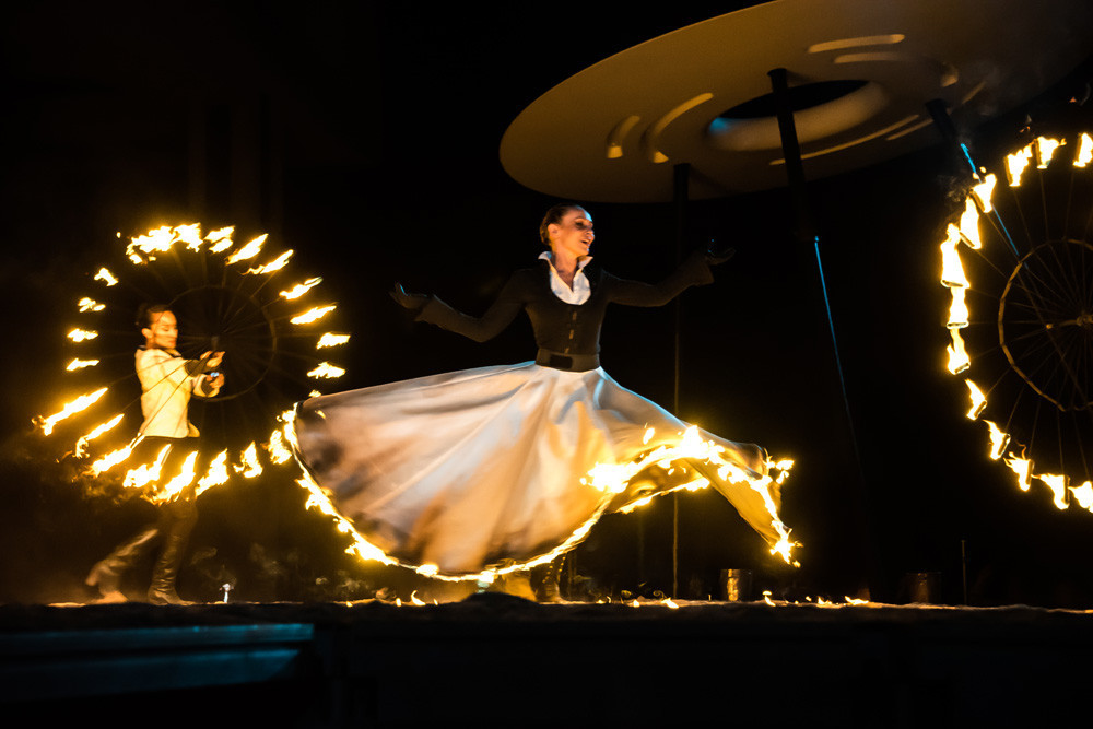 Artistic performances will be part of the blast furnace festival, which celebrates Belval’s industrial heritage. Photo: Fernande Jourdain