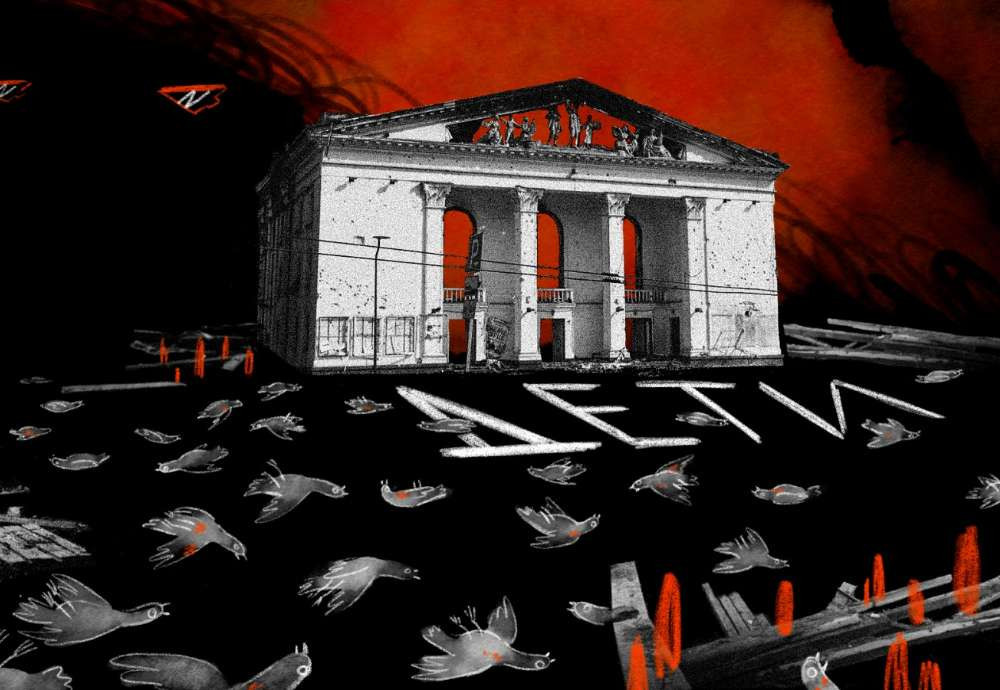 Mariupol. A Hundred Nights (2023) is an animated film by Sofiia Melnyk, inspired by the real-life experience of a 4-year old girl Photo: Cineast