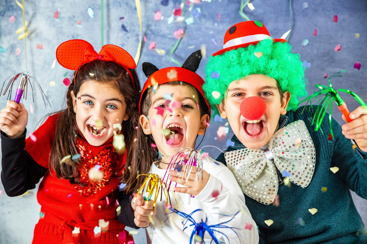 As part of its weekend of carnival festivities, there will be a children’s carnival ball, or kannerfuesbal, in Esch-sur-Alzette on Saturday 24 February 2024. Photo: Shutterstock