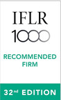 IFLR 1000 - Recommended Firm - 32nd Edition